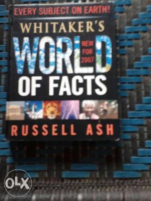Whitaker's World Of Facts Book By Russel Ash