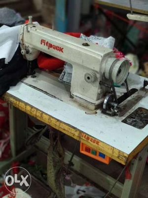 White Electronic Sewing Machine