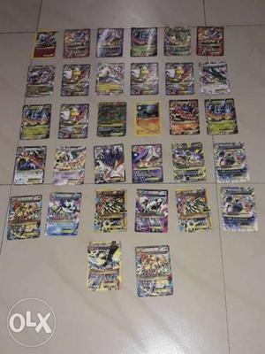 32 mega cards of Pokemon for rupees 150