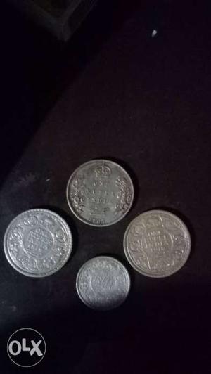 All silver coins old