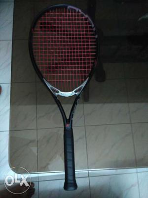 Black And Red Lawn Tennis Racket