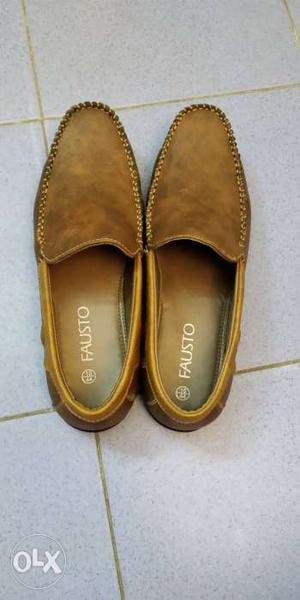 Brand New slip on dusky colour shoes. Size 10,