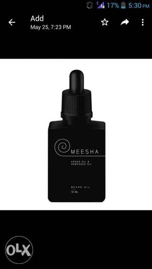 Branded Meesha Beard Oil For Sale Any One