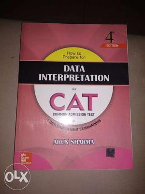 Data interpretation book by Arun sharma for CAT