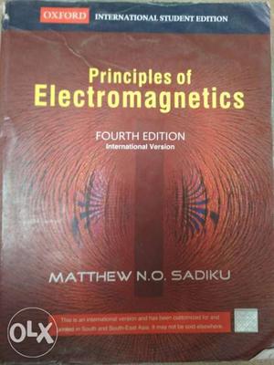 EMFT book (by prof Sadiku) best foreign author