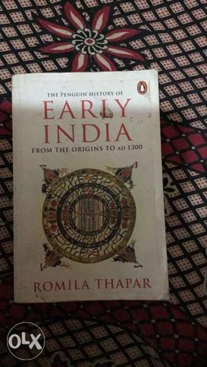 Early India By Romila Thapar Book