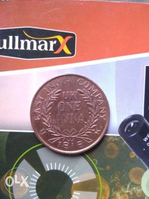  East India Company UK Anna Coin
