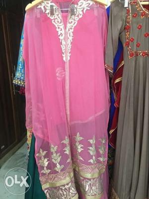 Full georgette suit with dupatta