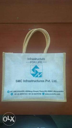 Hand made jute bags for domestic purpose or for