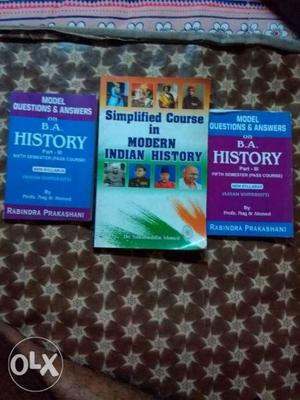 History books of tdc 5th n 6th semester