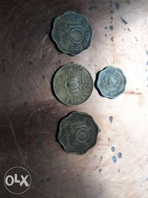  Indian Bronze coins