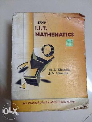 JPNP IIT Mathematics by M.L. Khanna and J.N. Sharma