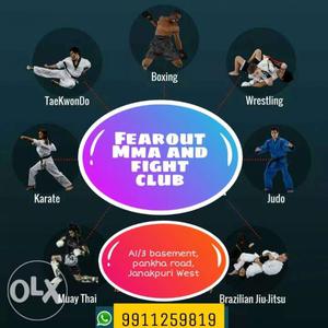 Learn mix Martial Arts karate, Boxing, kick