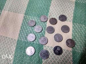 Old 10 Pisa silver coins