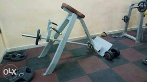 Old nd new gym equipment