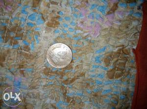 One quarter Anna coin. year 