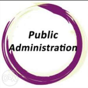 Public administration lectures