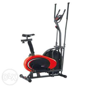 Red And Black 2-in-1 Cross Trainer