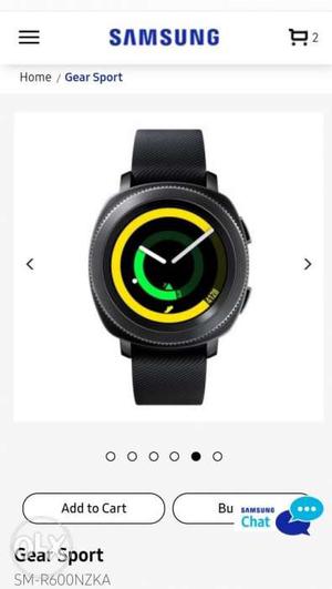 Samsung Gear Sport smart watch