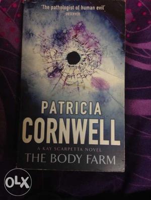 The body farm - Patricia cornwell. The book is in