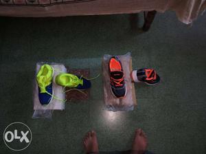 2 sports shoes for sale unused shoe