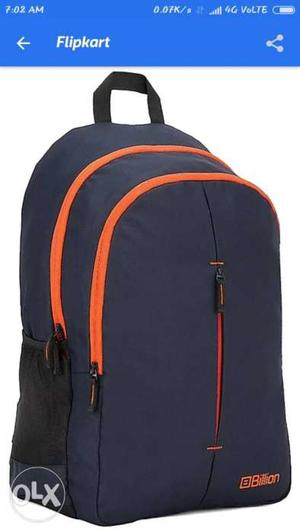 Blue And Orange Billion Backpack