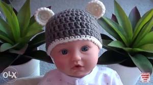 Born baby 1-2month woolen cap order