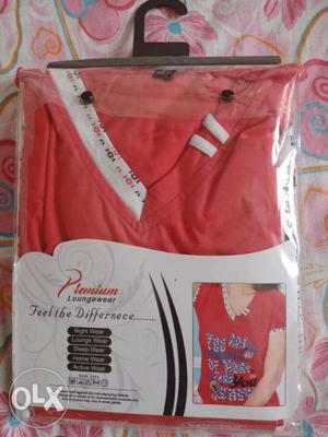 Brand new night dress with tag for less price.