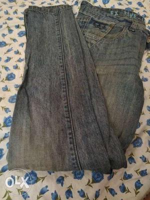 Branded denim blue jeans waist 32