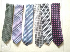Branded ties from Van huesen and Zodiac for