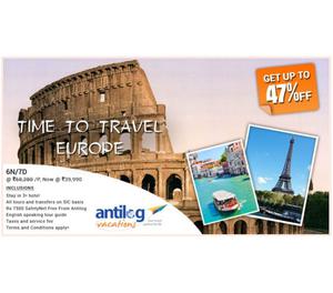 Europe Travel Packages Chandigarh