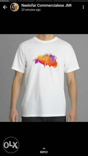 Get Printed T-Shirt. make your own Design. Bulk