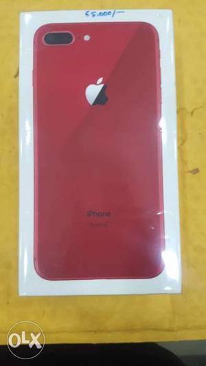 IPhone 8plus red 64gb brand new seal pack with