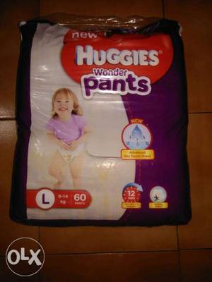 Large Huggies Wonder Pants Pack unused sealed pack