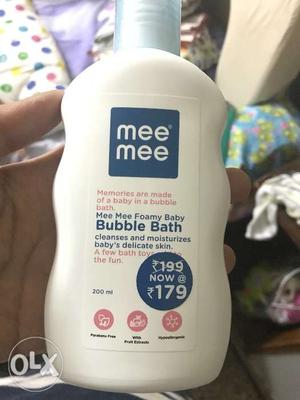 Mee mee bubble bath for babies. Brand new,