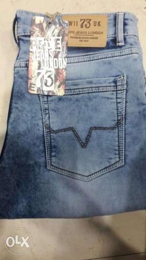 Men's branded jeans