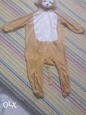 Monkey suit for 3-5 yr olds for sale.