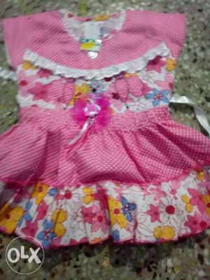 New baby dress each 120 soft cotton