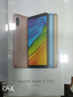 Note 5 pro Sealed box 1 year warranty With bill