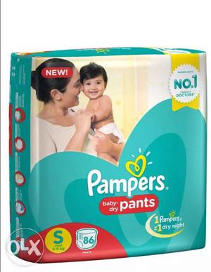 Pampers Pants Diaper Pack of 86(Small size)