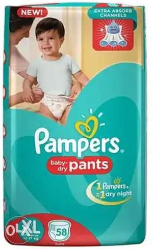 Pampers pant diapers XL 58pcs