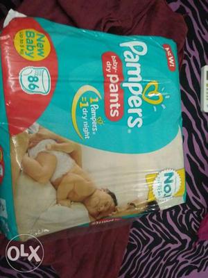 Pampers pants - new baby up to 5kg, 86pcs