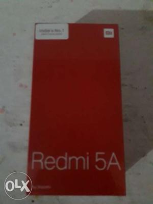 REDMI 5a with 3GB RAM 32GB ROM (ROSE GOLD) Colour