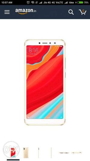 Redmi y2 new sealed pack