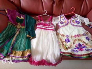 Rs 204 each baby dresses,baby carry bag used