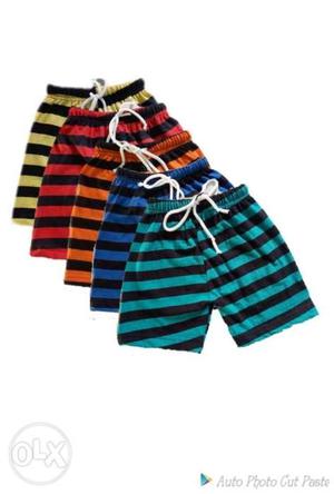 Rs 25 per piece 5 - 10 year boys shorts..Wholesale only