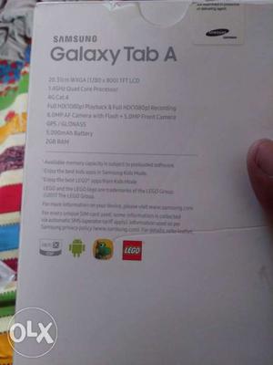 Samsung galaxy Tab A with 4g calling