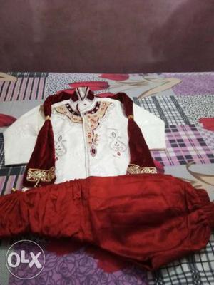 Sherwani for a 3-4 year old kid Awesome look with great