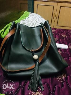 Unused Leather Bag In Good Condition