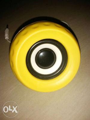 Yellow And Black Wireless Speaker